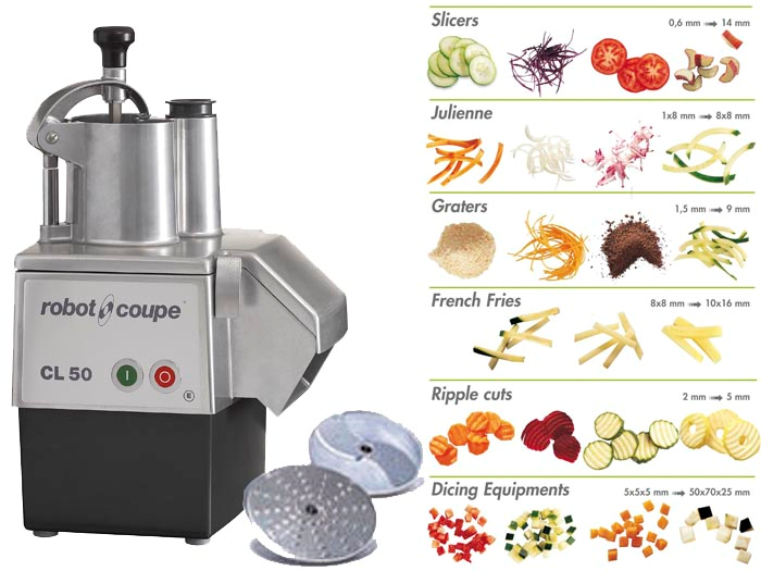 ROBOT COUPE VEGETABLE PREPARATION MACHINE - CL50 ULTRA - LKK New Zealand